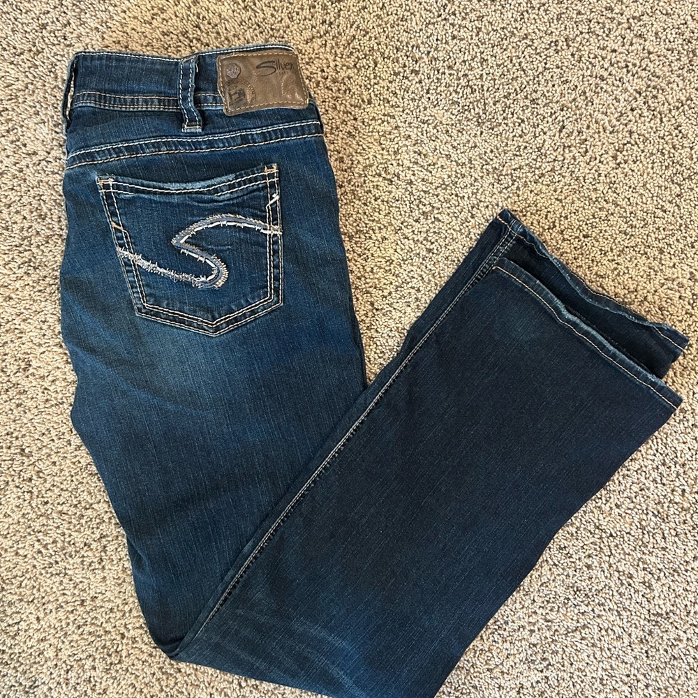 Women’s Suki Silver Mid bootcut Jeans